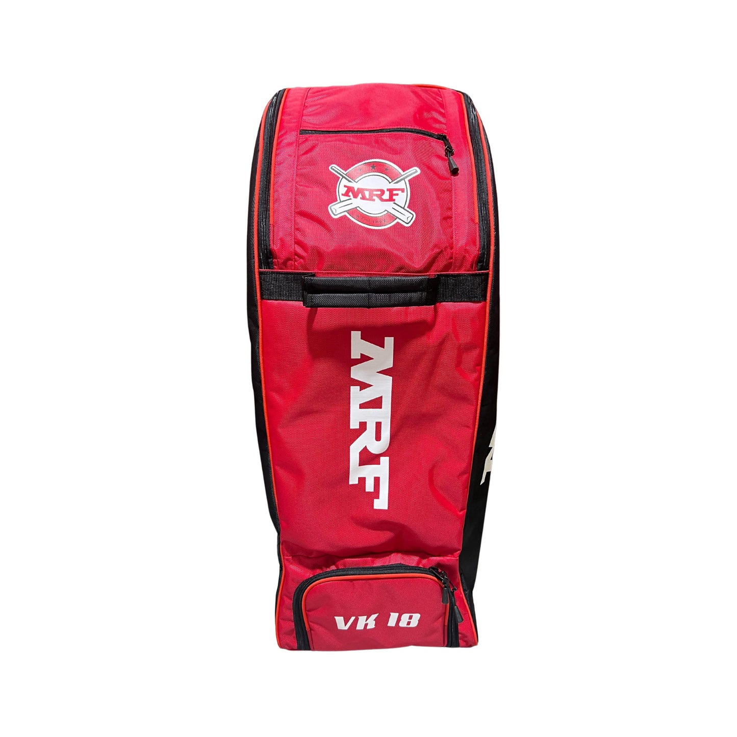 MRF VK 18 Junior Red Cricket Kit Bag with wheels