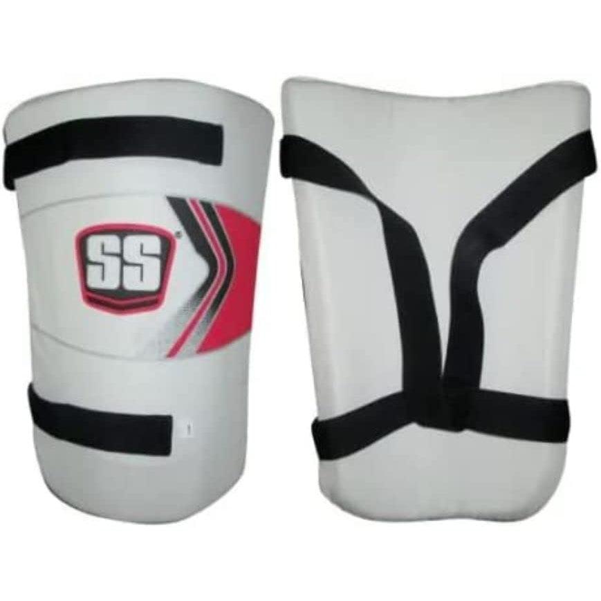 SS Junior Kashmir Willow Cricket Kit 7 pc Set with Accessories - Bag, Bat, Guards (Size 2)