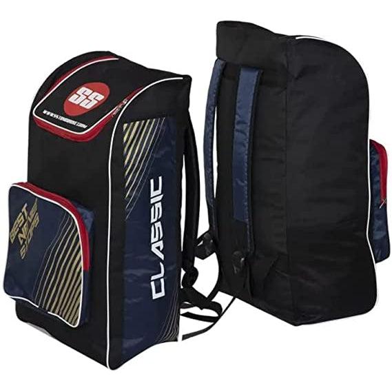 SS Junior Kashmir Willow Cricket Kit 7 pc Set with Accessories - Bag, Bat, Guards (Size 2)