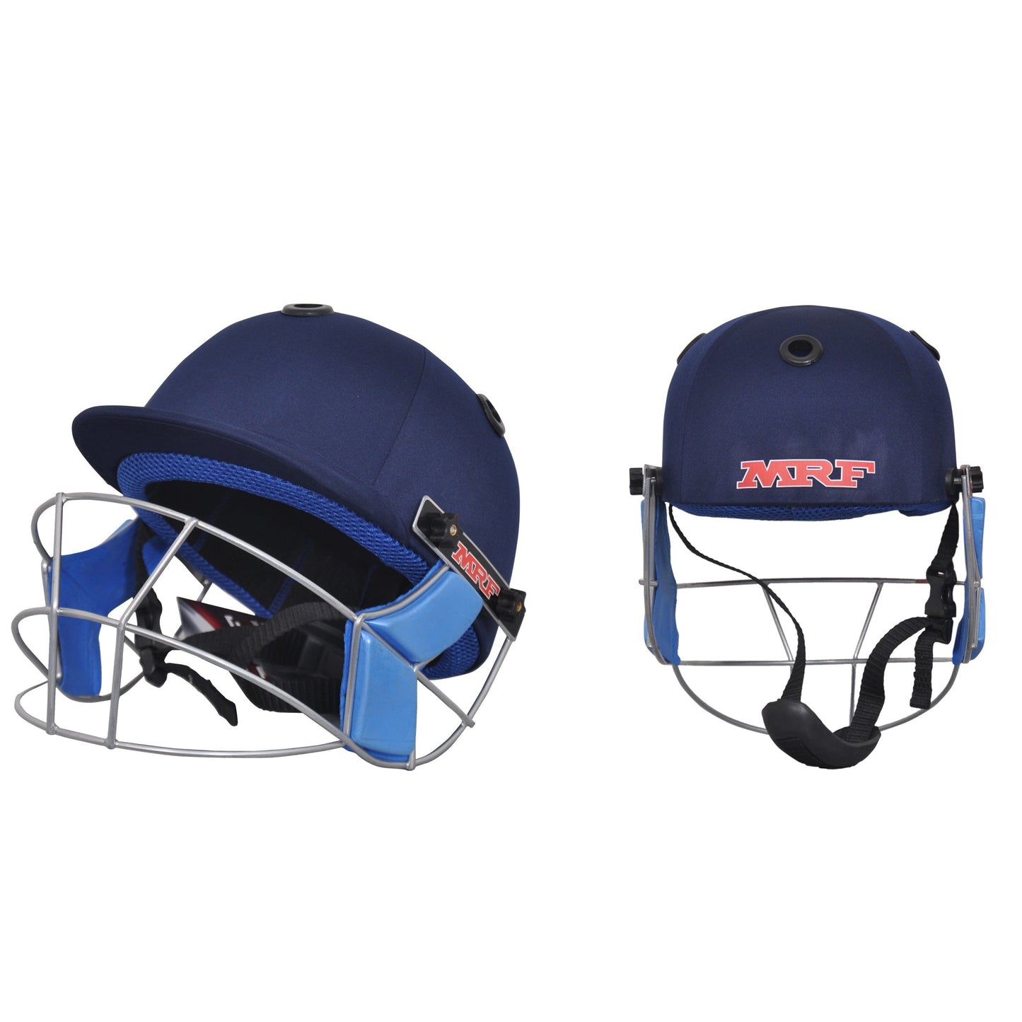 MRF English Willow Legend VK 18 Blue Cricket Kit Set - Complete Cricket Set for for Adult and Junior