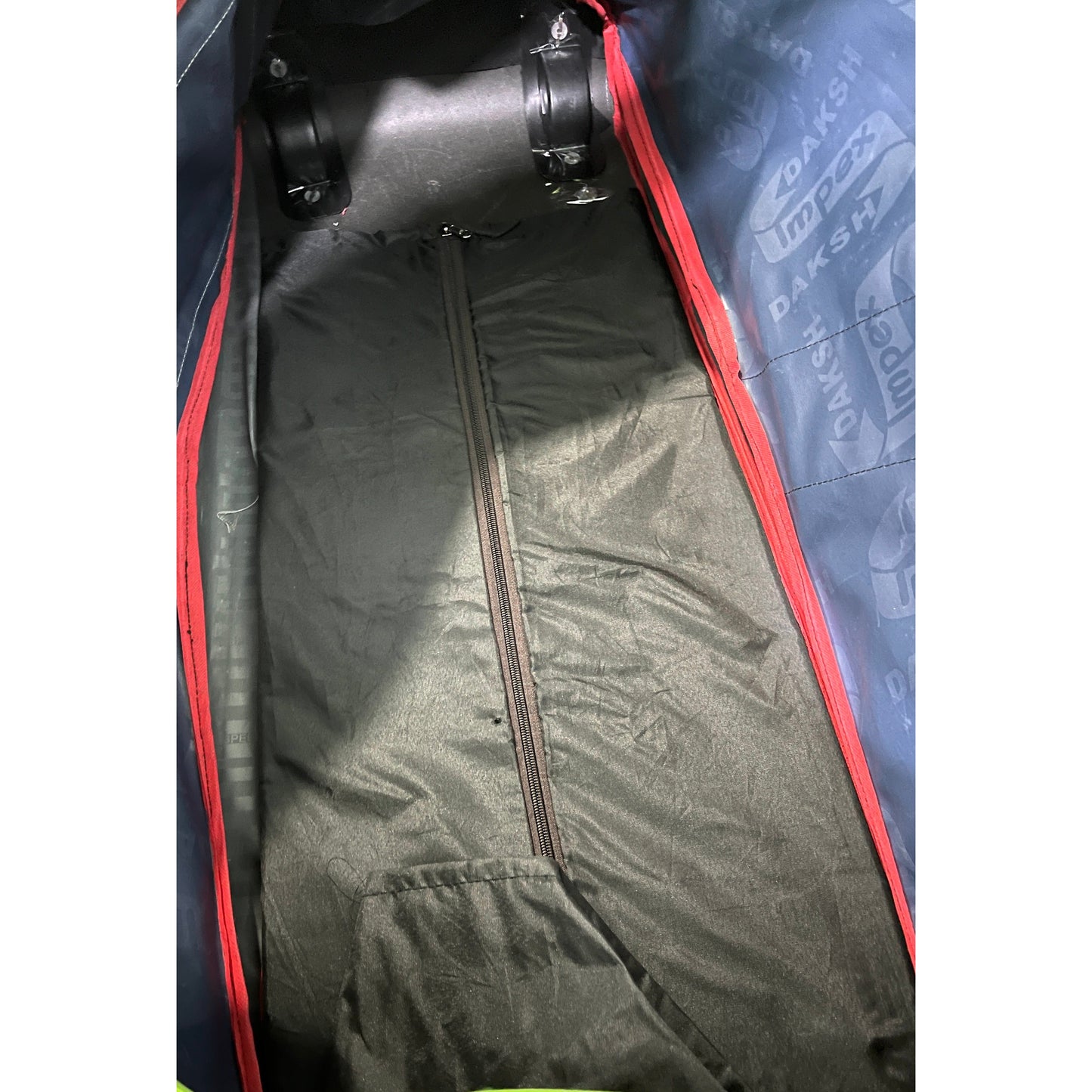 SS Blaster Green Navy Cricket Kit Bag with wheels
