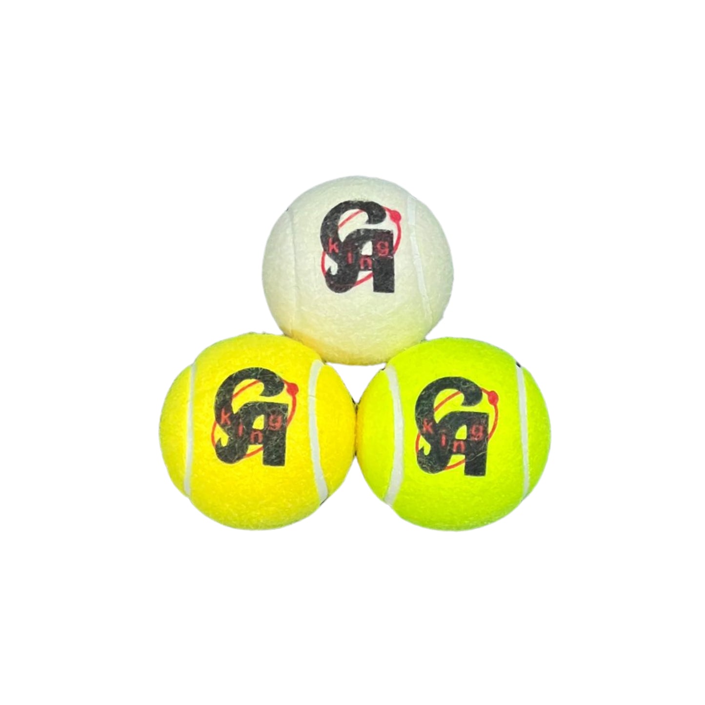 CA King Cricket Tennis Ball - 3pcs