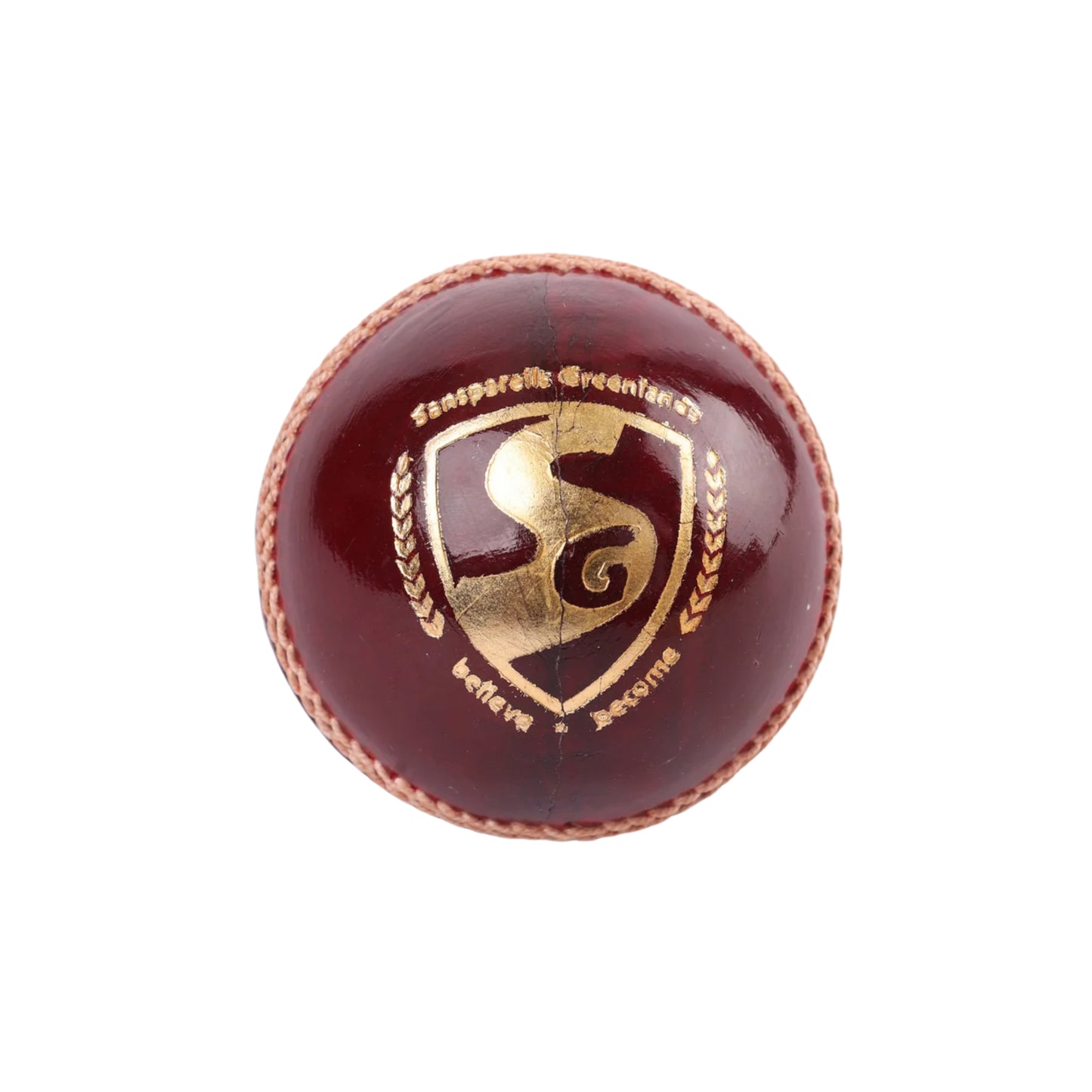 SG Club Red Youth Cricket Leather Ball for Juniors