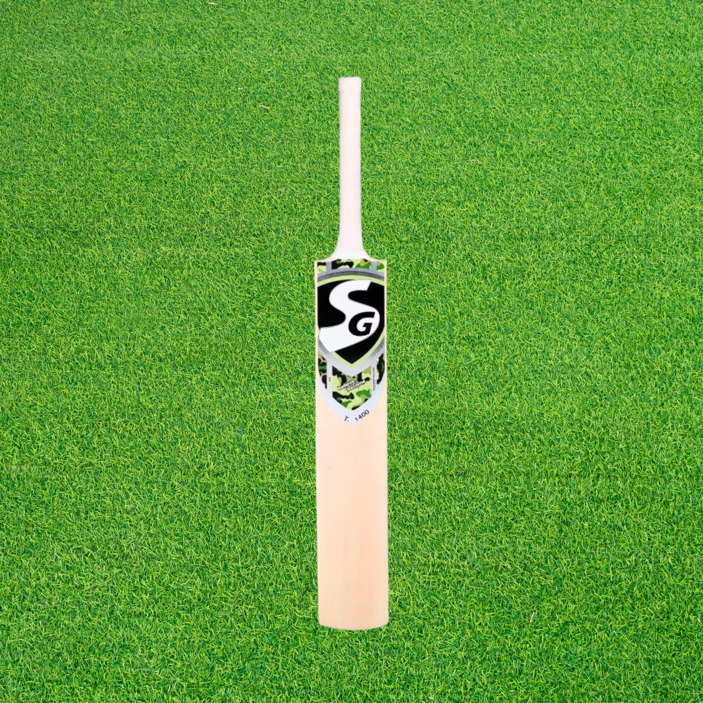 SG T-1400 Kashmir Willow Tennis Ball Cricket Scoop Bat - SH