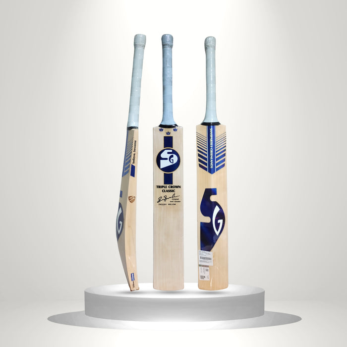 SG Triple Crown Classic English Willow Cricket Bat- SH