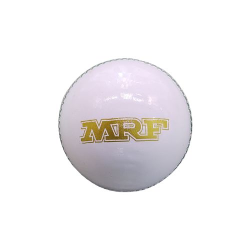 MRF Power White Ball Leather Ball for Cricket