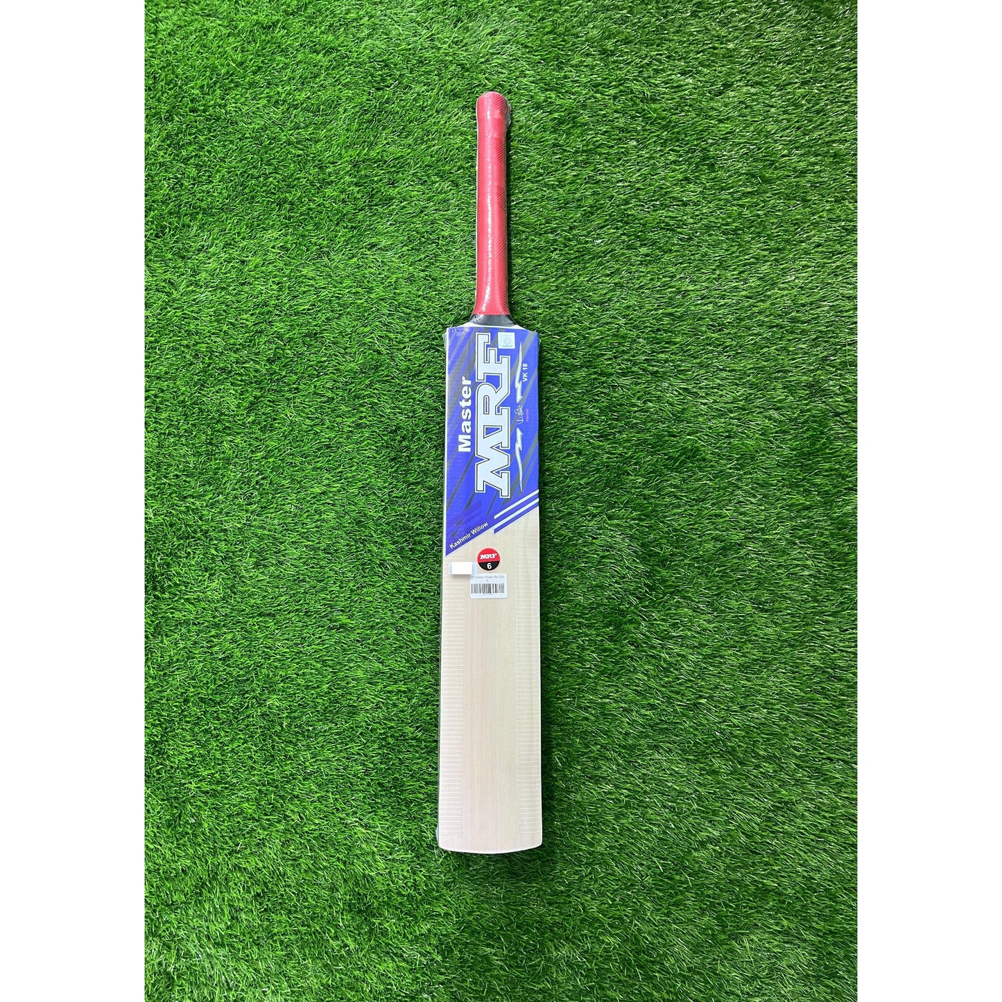 MRF KW Master Kashmir Willow Cricket Bat - Junior Size 6 (Six)