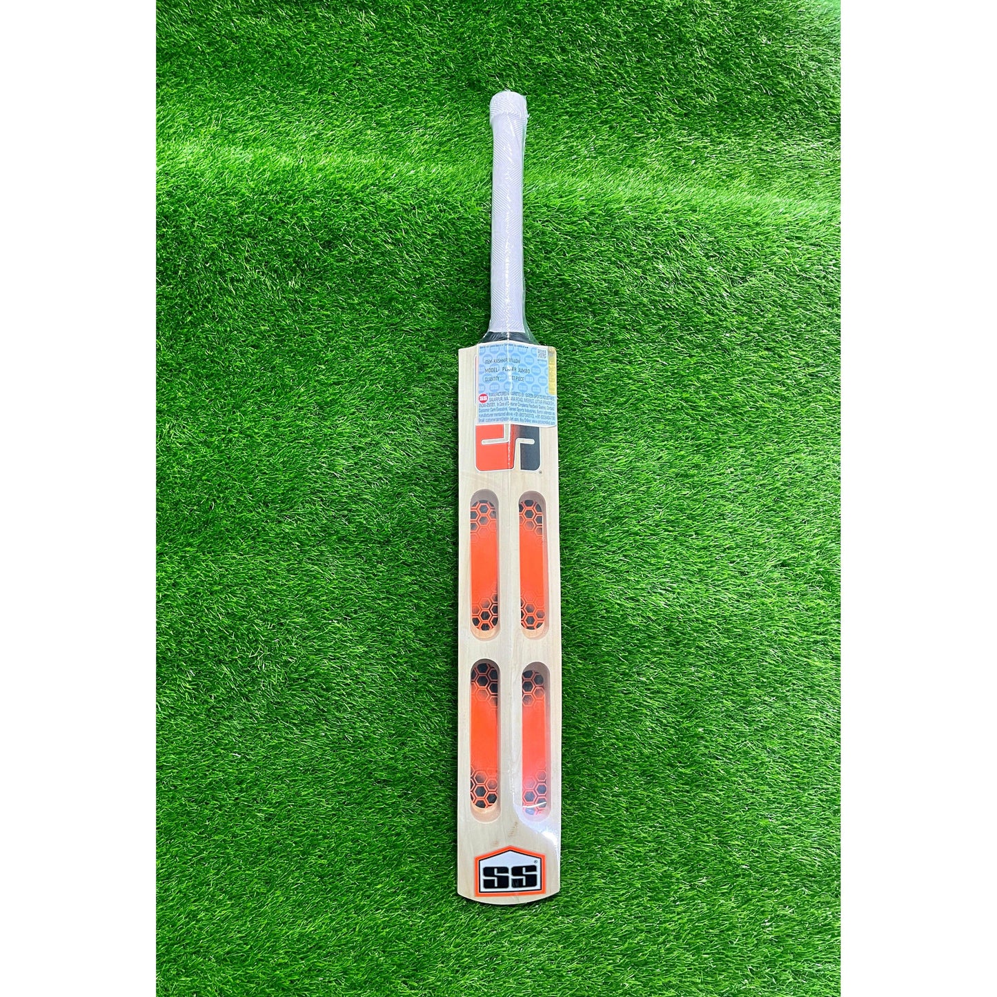 SS JADDU Players Jumbo Tennis Ball Kashmir Willow Cricket Scoop Bat - SH