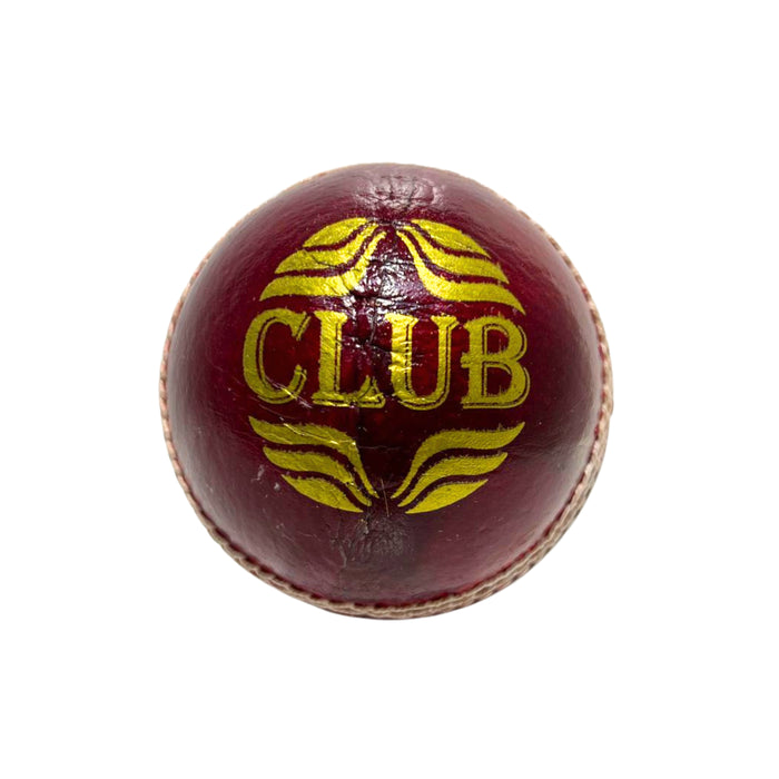 MRF Club Cricket Ball - Red