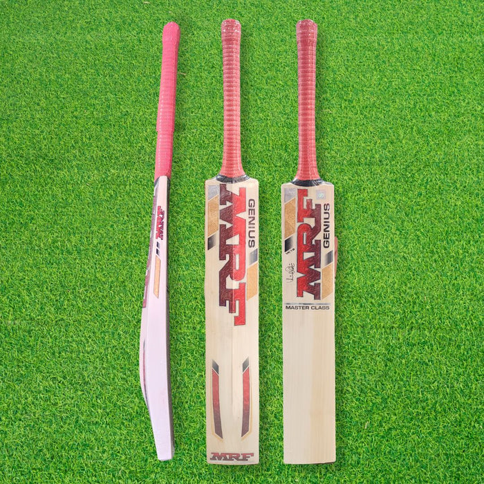 MRF Genius Masterclass English Willow Cricket Bat - Harrow