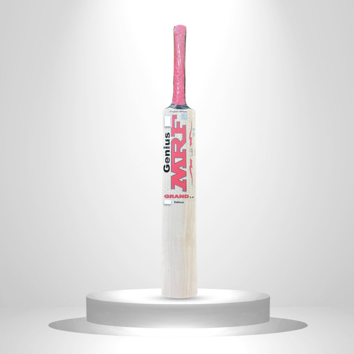 MRF Genius Grand Edition 2.0 English Willow Junior Cricket Bat - Size 5 Five