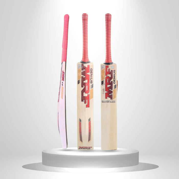 MRF Genius Masterclass English Willow Cricket Bat - Harrow