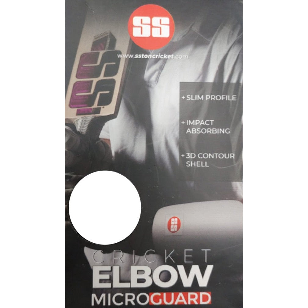 SS Premium Pro Cricket Elbow Wrist Guard White