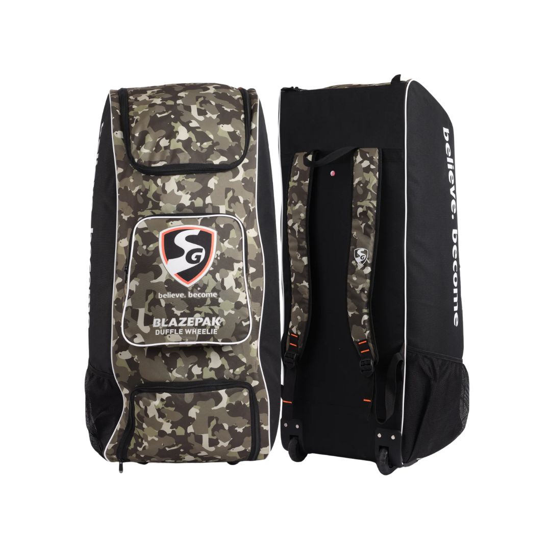 SG Blazepak Duffle Wheelie Cricket Kit Bag