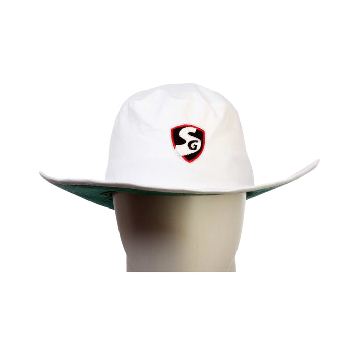 SG Panama Premier Hat - White Sun Hat for Cricket