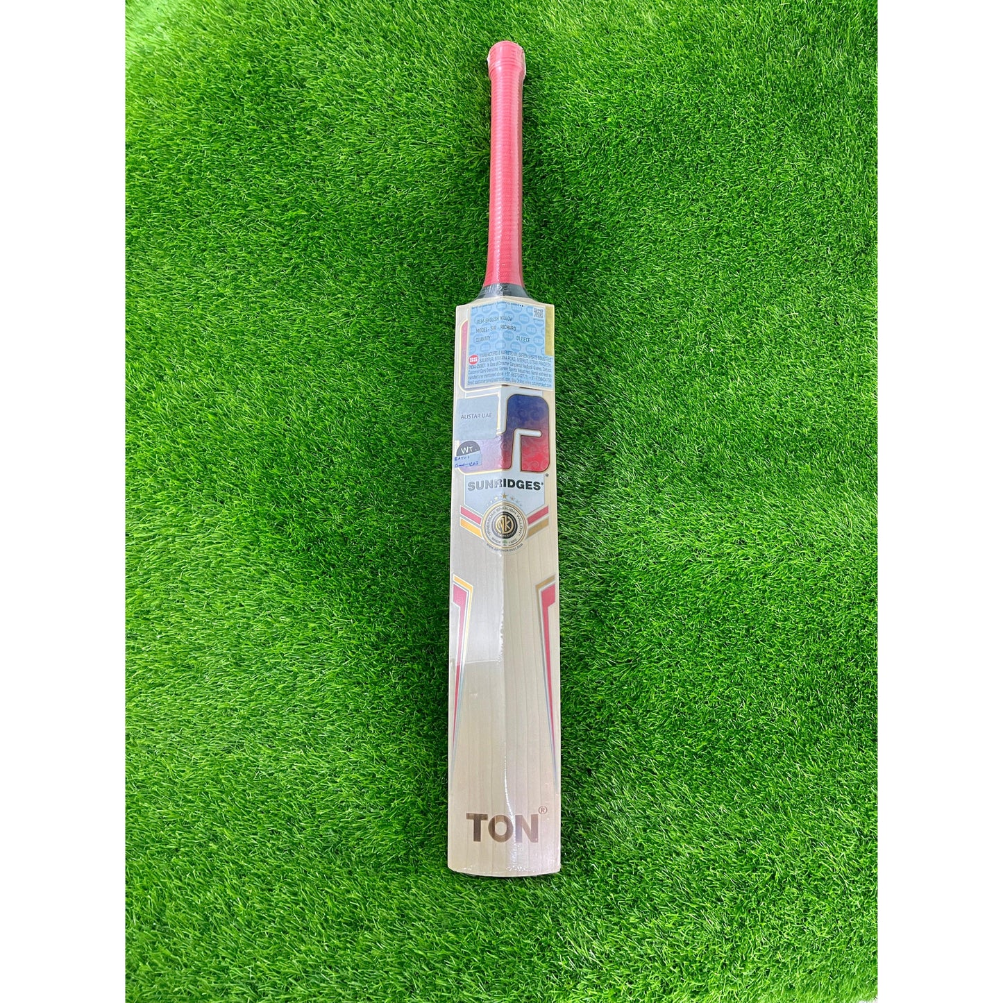 SS Sir Richard English Willow Cricket Bat - SH