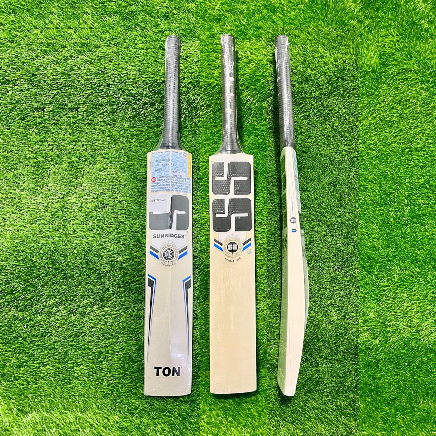 SS Core Range Magnum (Black) English Willow Cricket Bat - Junior Size 5 (Five)