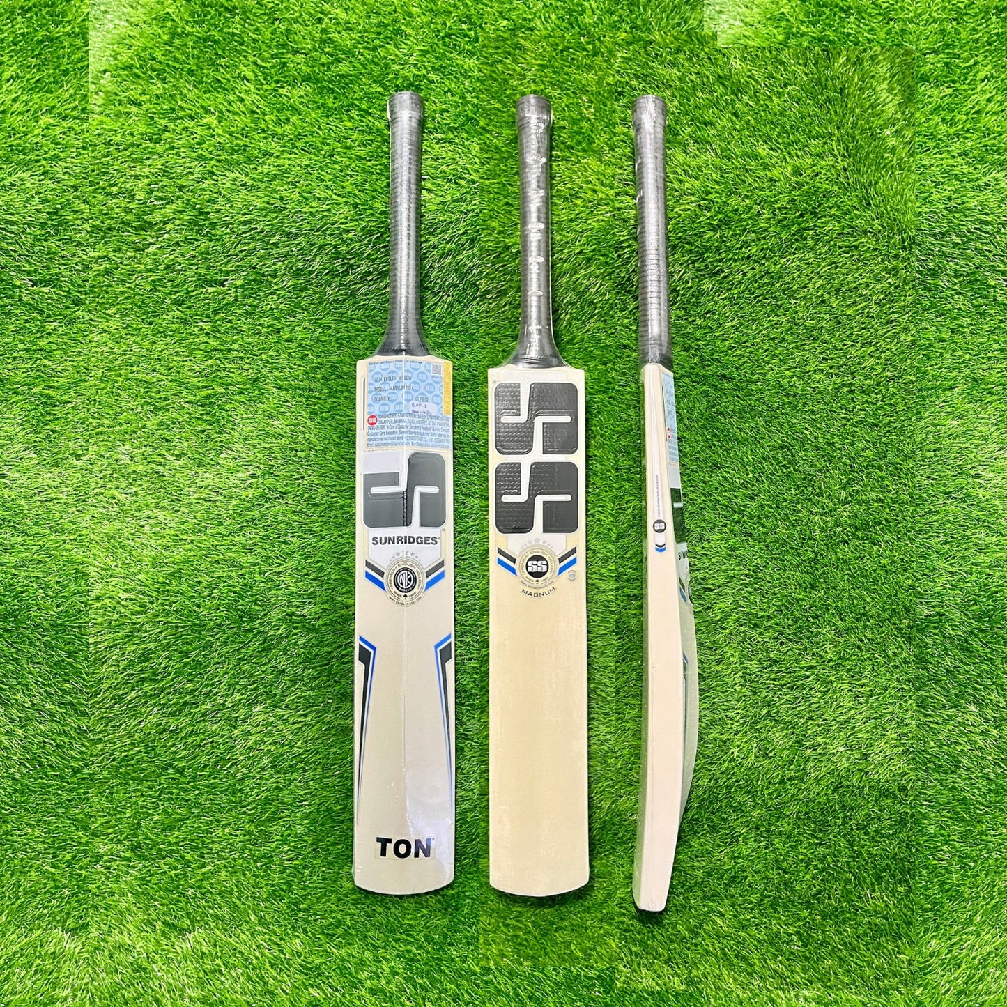 SS Core Range Magnum (Black) English Willow Cricket Bat - Junior Size 6 (Six)