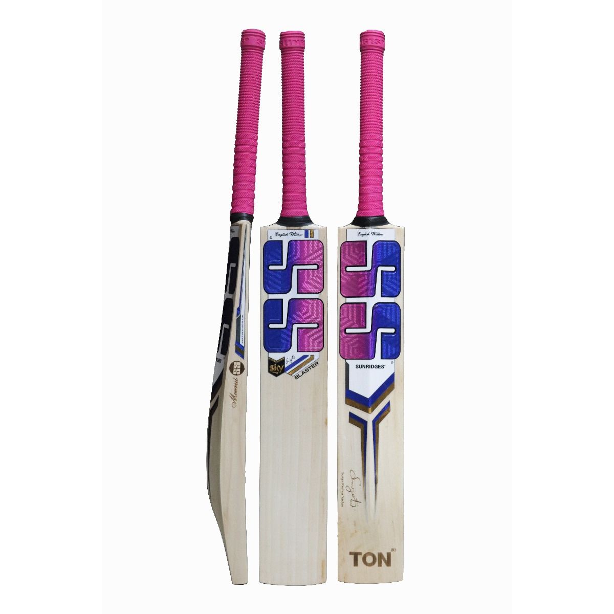 SS SKY Blaster English Willow Cricket Bat - SH