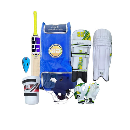 SS Core Range Kashmir Willow Cricket Adult Kit 7 pc Set with Accessories