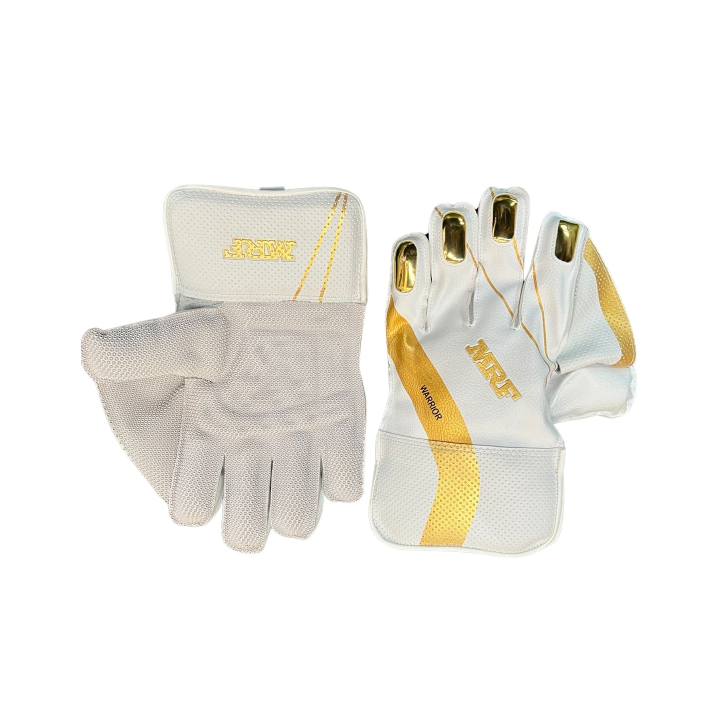 MRF Warrior Gold Cricket Wicket Keeping Gloves