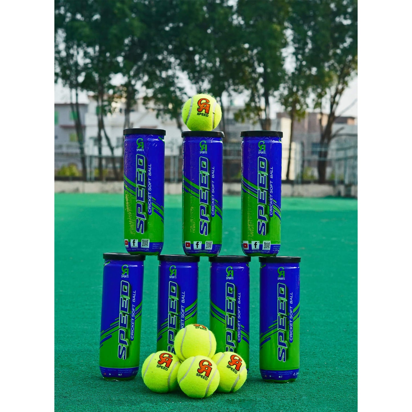CA Speed Balls Tennis Cricket Ball - Pack of 3