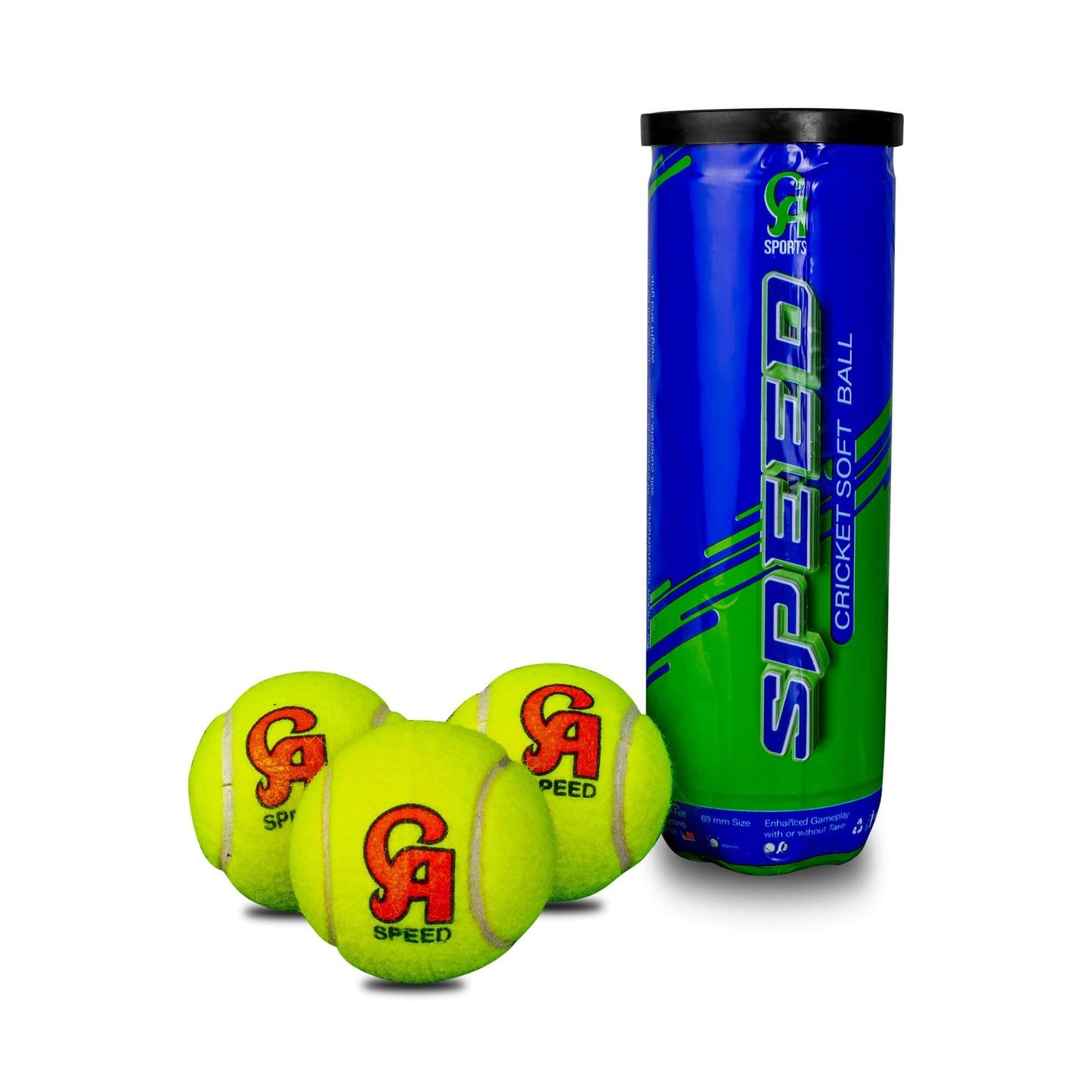 CA Speed Balls Tennis Cricket Ball - Pack of 3