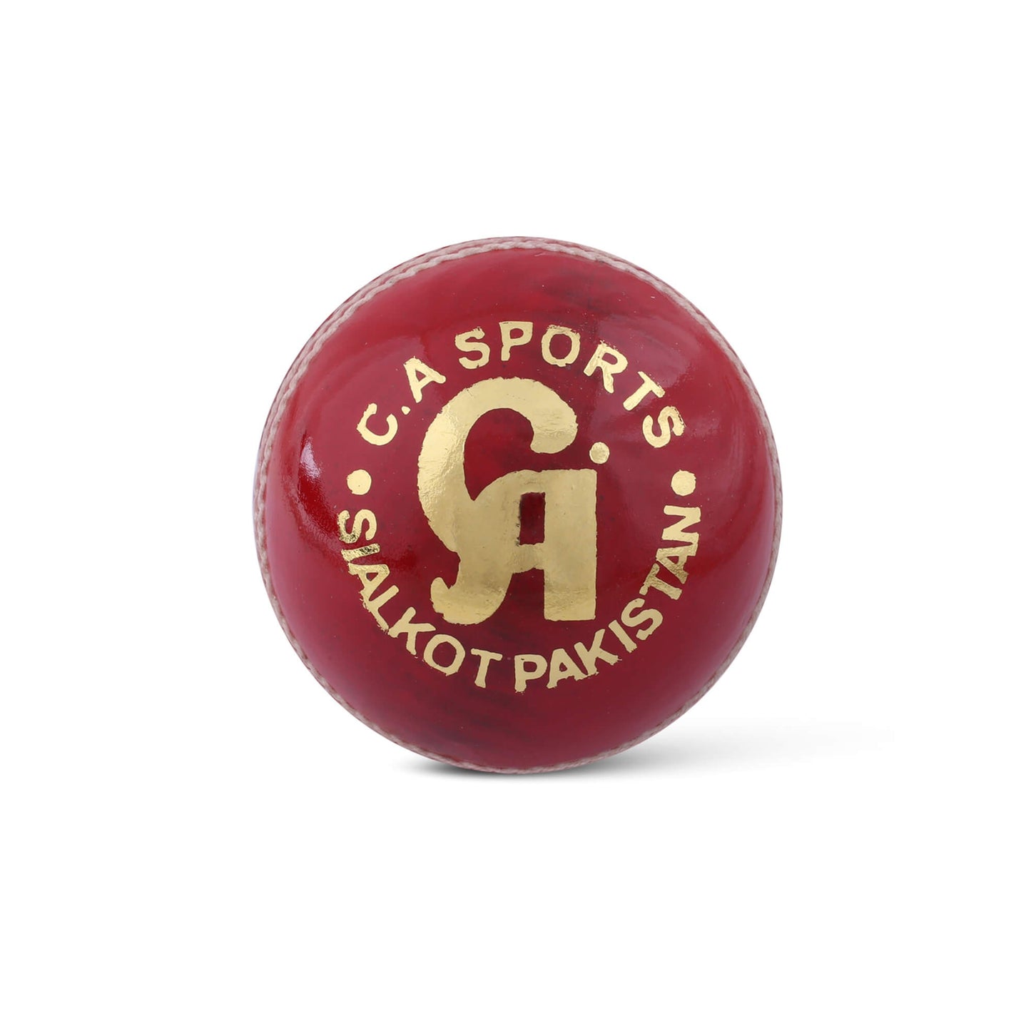 CA Super League Red Cricket Leather Ball