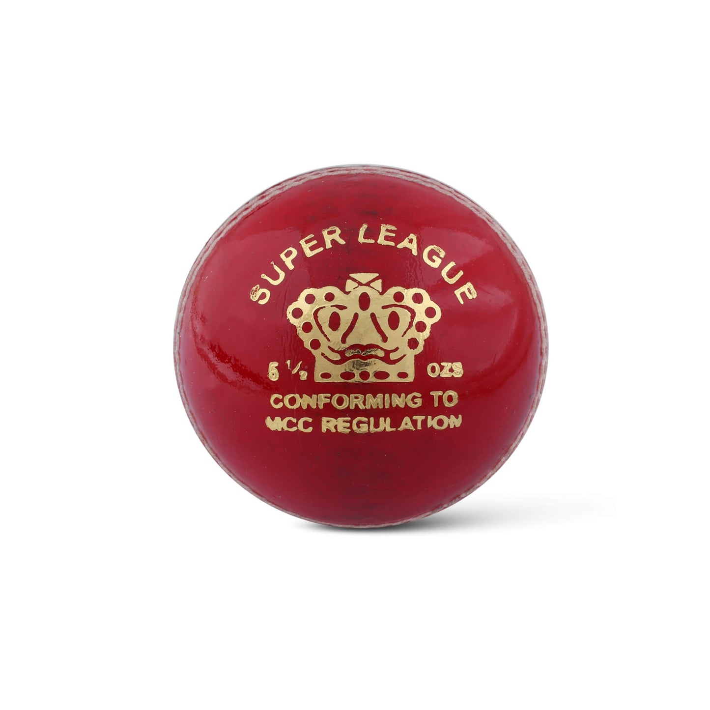CA Super League Red Cricket Leather Ball