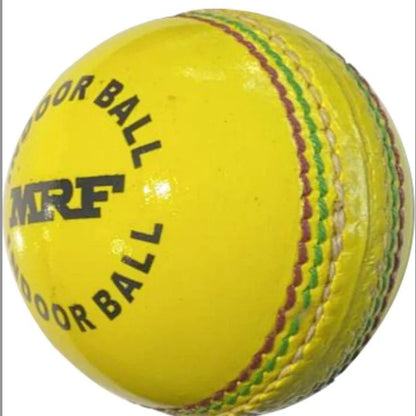 MRF Indoor Cricket Ball - Yellow