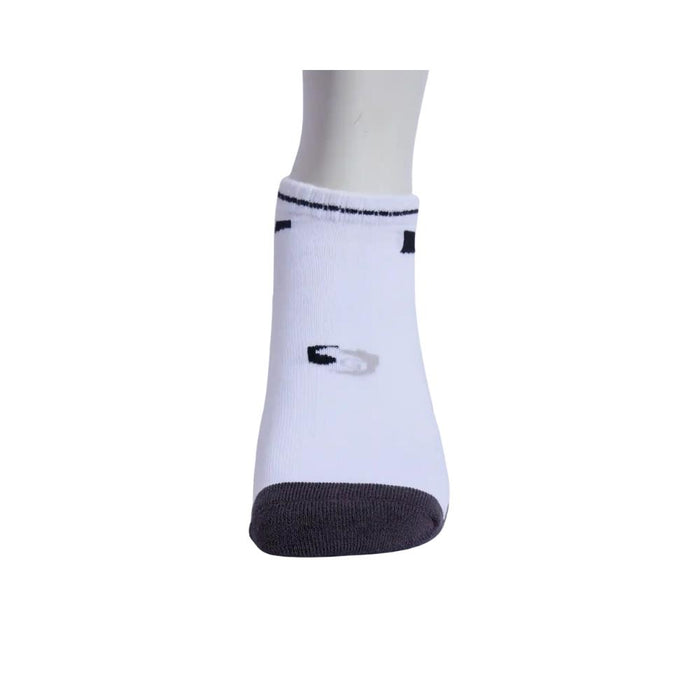 SG Jump Half Terry Sneaker Socks Black/ L.Grey for Cricket Shoes