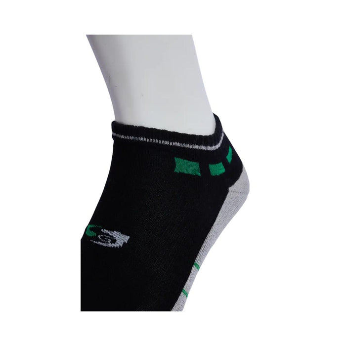 SG Jump Half Terry Sneaker Socks White/D.Grey for Cricket Shoes