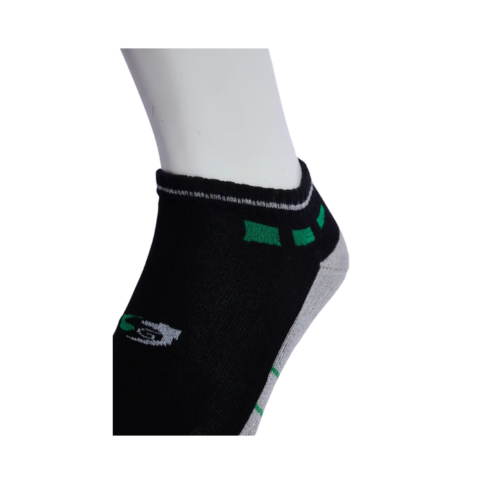 SG Jump Half Terry Sneaker Socks White/D.Grey for Cricket Shoes
