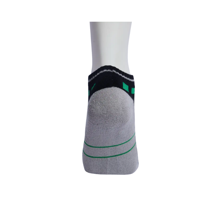 SG Jump Half Terry Sneaker Socks White/D.Grey for Cricket Shoes