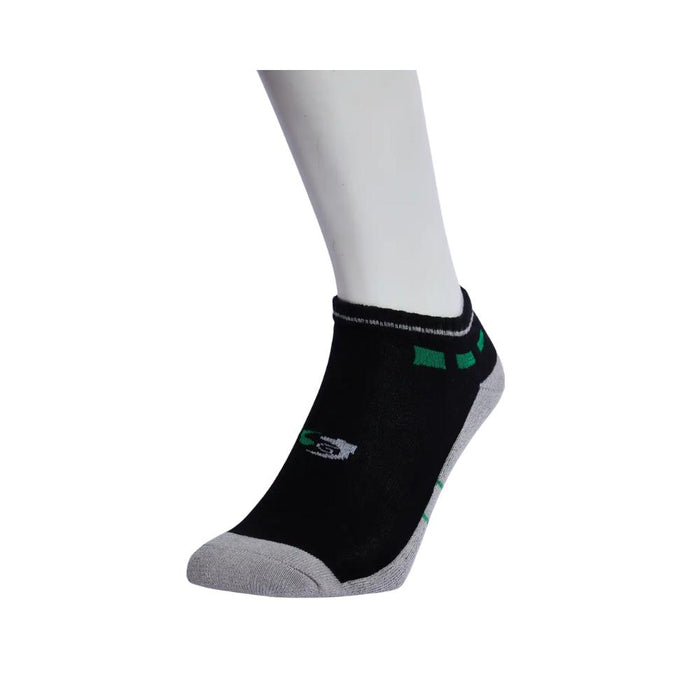 SG Jump Half Terry Sneaker Socks White/D.Grey for Cricket Shoes