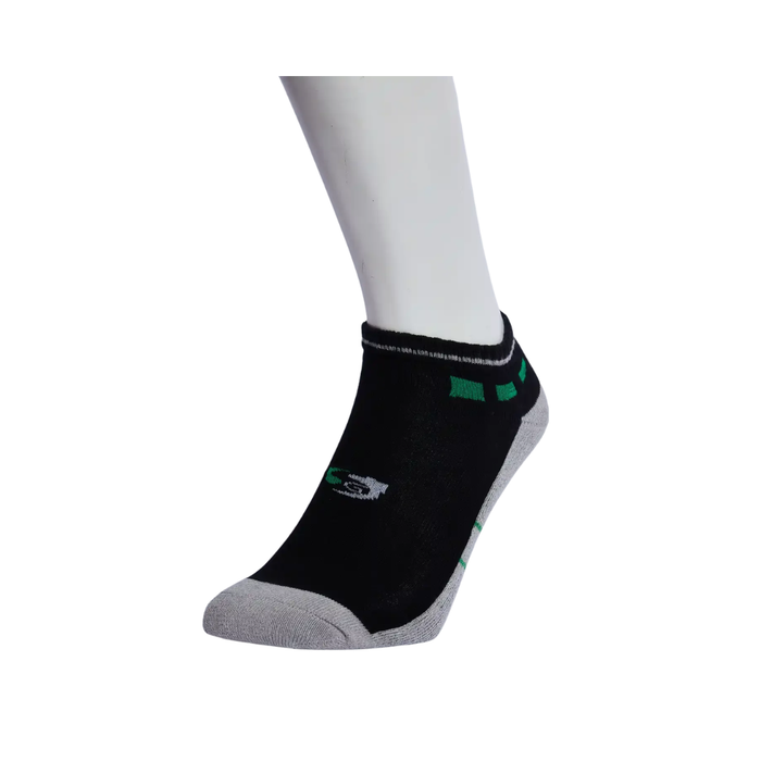 SG Jump Half Terry Sneaker Socks White/D.Grey for Cricket Shoes