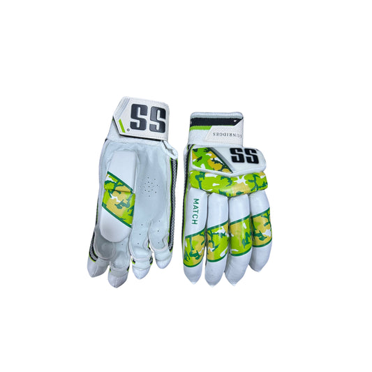 SS Match Junior Cricket Batting Gloves for Youth - RH