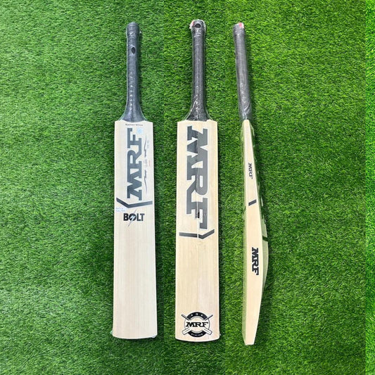 MRF Bolt Premium Hand-Picked Kashmir Willow Adult Cricket Bat - SH