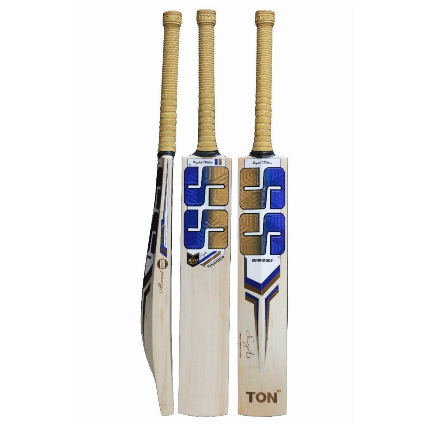 SS SKY Thunder English Willow Cricket Bat - SH