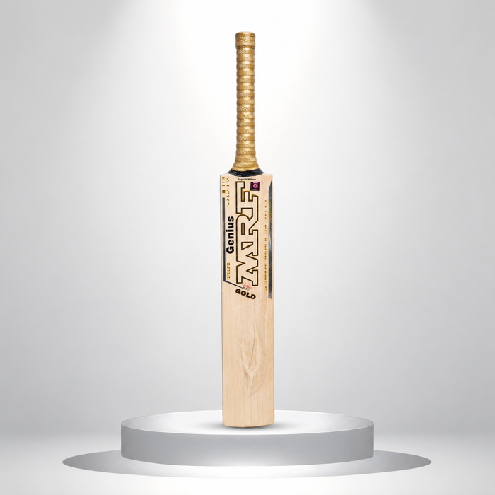 MRF Genius Gold English Willow Cricket Bat - SH