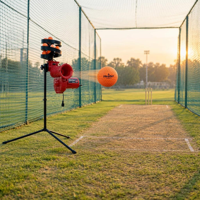 Heater Slider Soft Cricket Training Ball for Bowling Machine