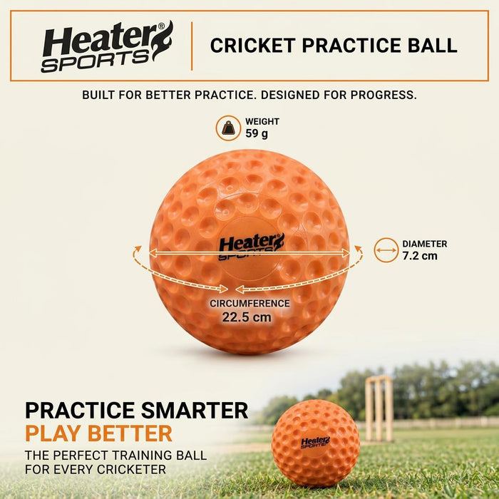 Heater Slider Soft Cricket Training Ball for Bowling Machine