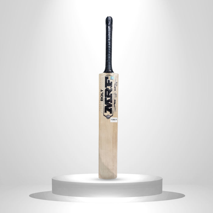 MRF Bolt Premium Hand-Picked Kashmir Willow Adult Cricket Bat - SH