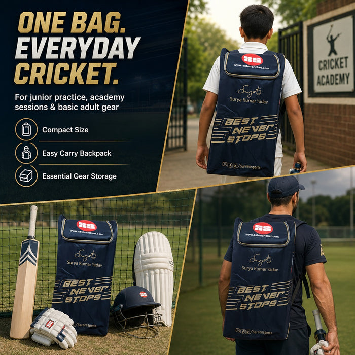 SS Mass Small Duffle Junior Cricket Kit Bag Backpack Style