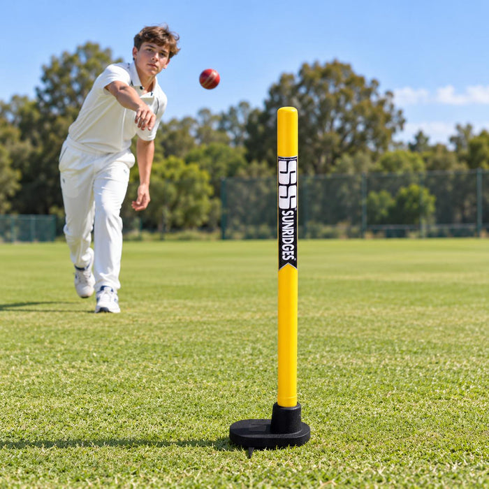 SS single target stump with rubber base - fielding accuracy practice