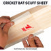 ZAP Anti Impact X cricket bat scuff sheet product view