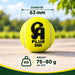 CA Plus 20K specifications, 63 mm diameter and 75-80 g per ball