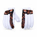 CA Pro 3K batting gloves - pair with white padding and black-orange details on white background
