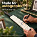 CA 18 inch mini autograph cricket bat being signed
