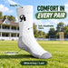 CA cricket socks breathable comfort feature